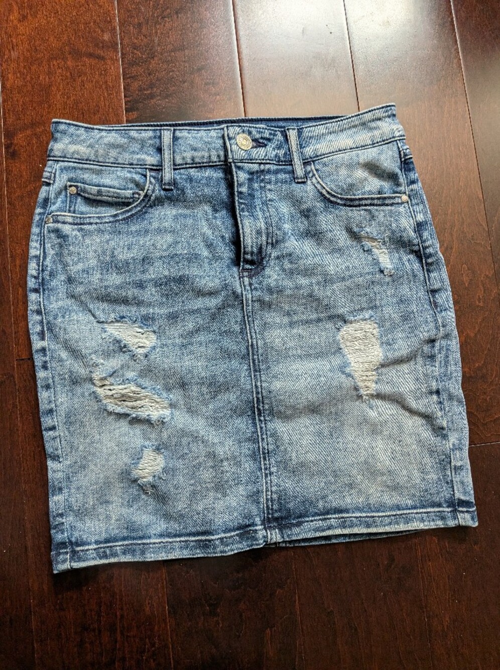 Guess Mini Denim Jean Skirt Xs- Small